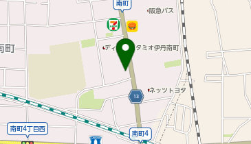 V・drug 伊丹南店の地図画像