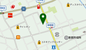 V・drug 恵那店の地図画像