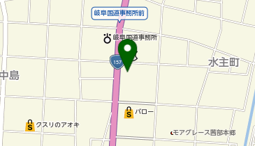 V・drug 茜部本郷店の地図画像