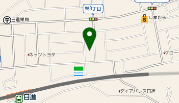 V・drug 日進栄店の地図画像