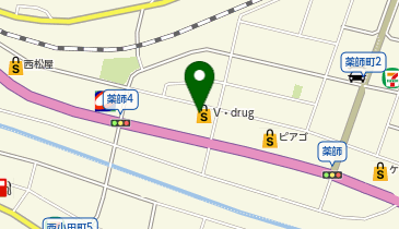 V・drug 瑞浪店の地図画像