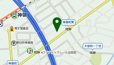 V・drug 春日井神領店の地図画像