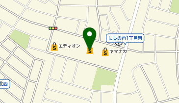 V・drug 知多店の地図画像