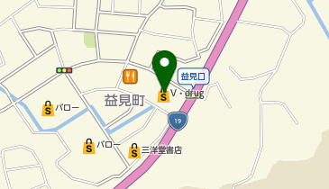 V・drug 瑞浪中央店の地図画像