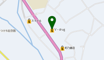 V・drug 付知店の地図画像