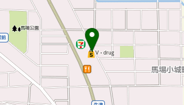 V・drug 穂積店の地図画像