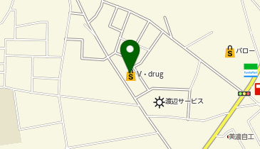 V・drug 美濃加茂東店の地図画像