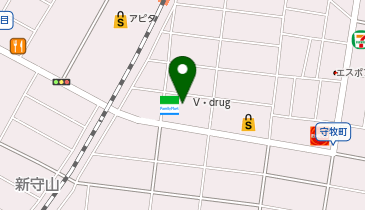 V・drug 新守山店の地図画像