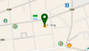 V・drug 藤枝高柳店の地図画像