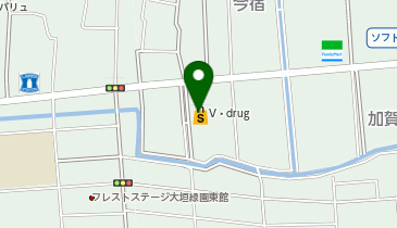 V・drug 大垣東店の地図画像