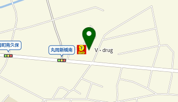 V・drug 岡町店の地図画像