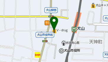 V・drug 犬山駅前店の地図画像