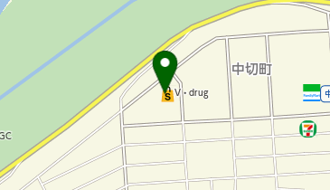 V・drug 中切店の地図画像