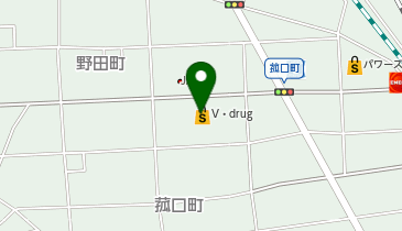 V・drug 豊橋菰口店の地図画像