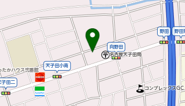 V・drug 天子田店の地図画像