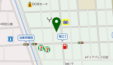 V・drug 福江店の地図画像