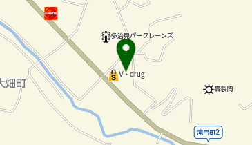 V・drug 大畑店の地図画像