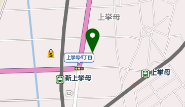 V・drug 豊田上挙母店の地図画像