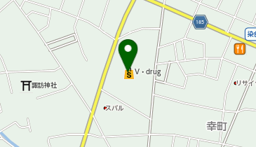 V・drug 鯖江北店の地図画像