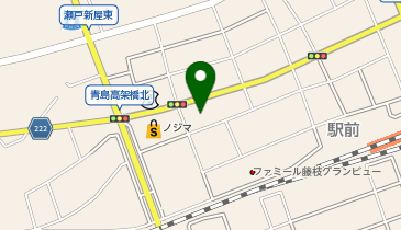 V・drug 藤枝駅前店の地図画像