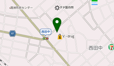 V・drug 清須東店の地図画像