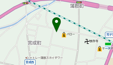 V・drug 蒲郡店の地図画像