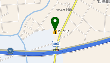 V・drug 七宝店の地図画像