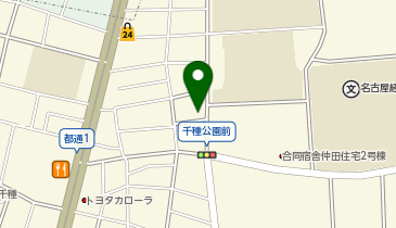 V・drug 千種公園北店の地図画像