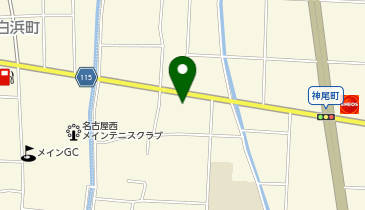 V・drug 津島神尾薬局の地図画像