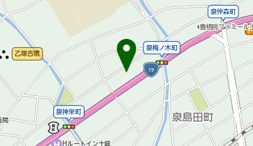 V・drug 土岐泉店の地図画像