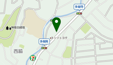 V・drug 本多聞店の地図画像