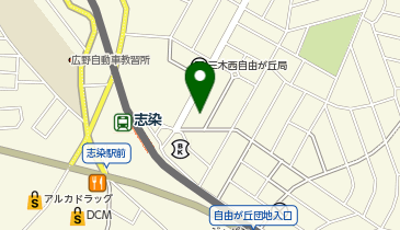 V・drug 志染駅前店の地図画像