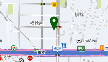 V・drug 横枕西店の地図画像