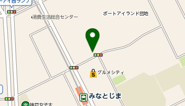 V・drug ポーアイ店の地図画像