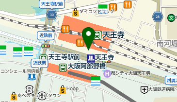 神戸元町ドリア 天王寺MIO店の地図画像