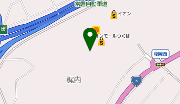 神戸元町ドリア イオンモールつくば店の地図画像