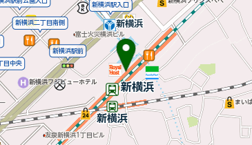 スパゲッティバジリコ キュービックプラザ新横浜店の地図画像