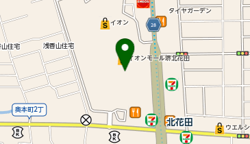 サンマルクカフェ イオンモール堺北花田店の地図画像