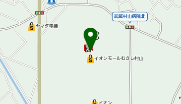 サンマルクカフェ イオンモールむさし村山店の地図画像