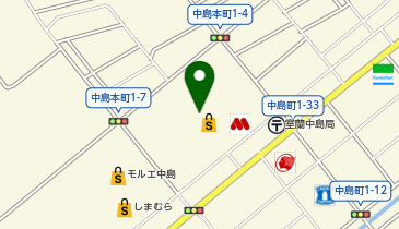 サンマルクカフェ MORUE中島店の地図画像