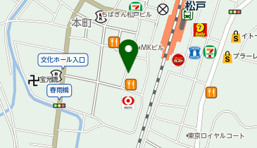 サンマルクカフェ 松戸店の地図画像