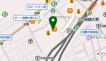 サンマルクカフェ bono相模大野店の地図画像