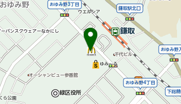 サンマルクカフェ ゆみ-る鎌取店の地図画像