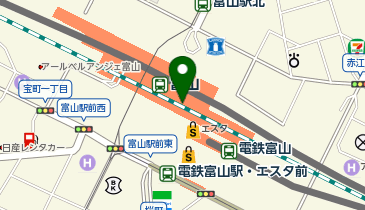 サンマルクカフェ 富山駅店の地図画像