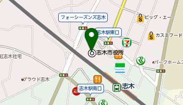 サンマルクカフェ マルイファミリー志木店の地図画像