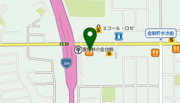 ベーカリーレストランサンマルク エコールロゼ富田林店の地図画像