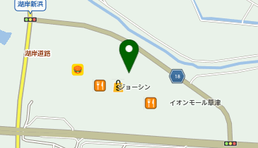 函館市場 イオンモール草津店の地図画像