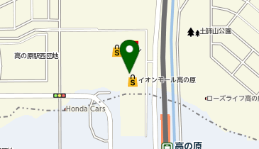 バケット イオンモール高の原店の地図画像