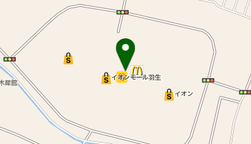 バケット イオンモール羽生店の地図画像