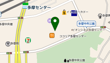 ブレッドガーデン ココリア多摩センター店の地図画像